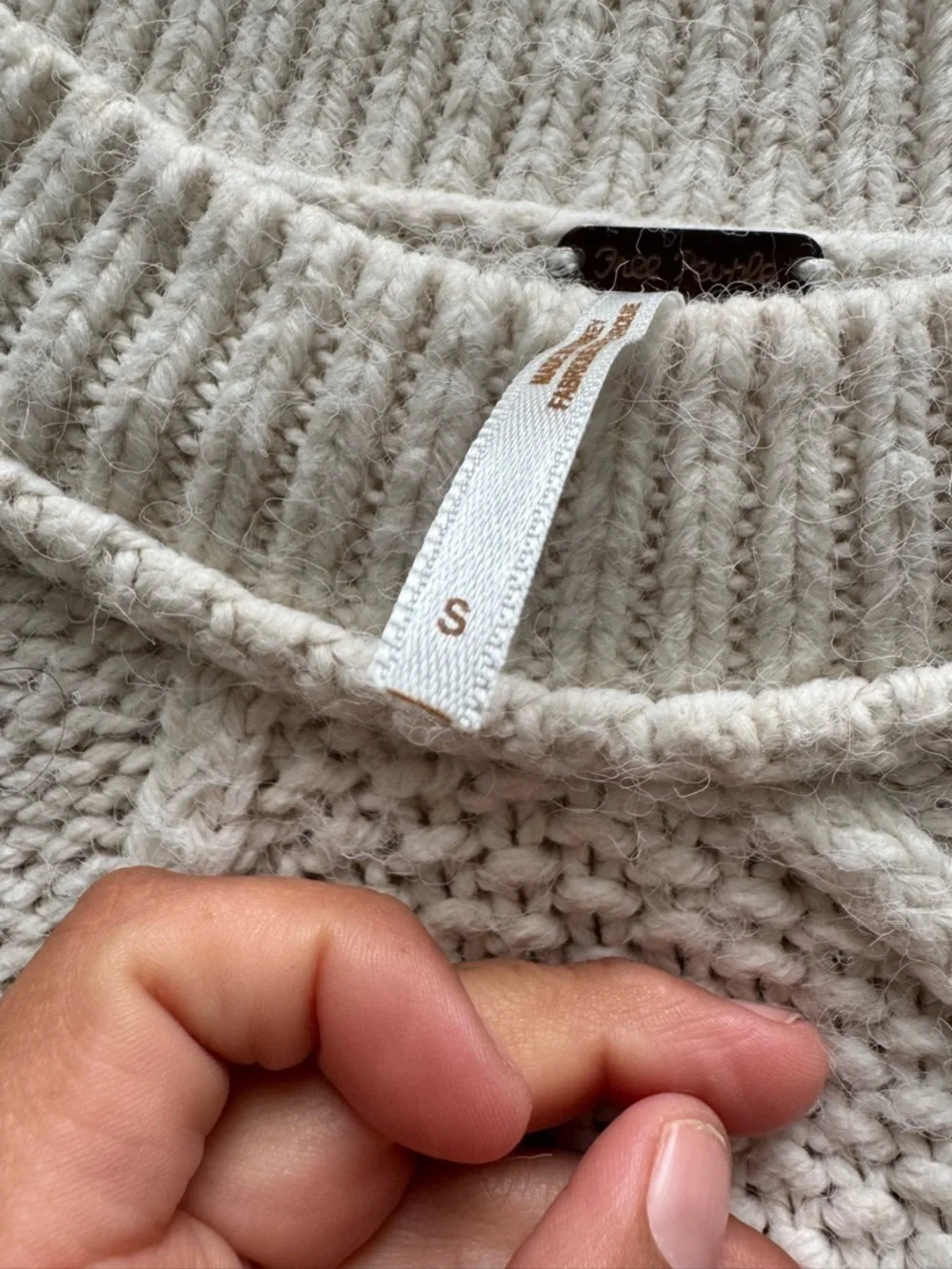 Free People chunky cable